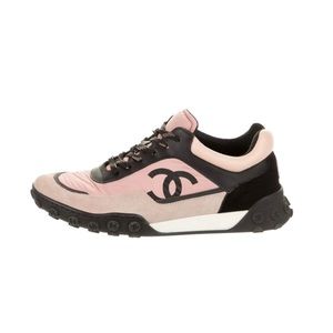 Chanel 2018 Interlocking CC Logo Athletic Sneakers